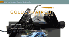 Desktop Screenshot of goldenhaircut.ch